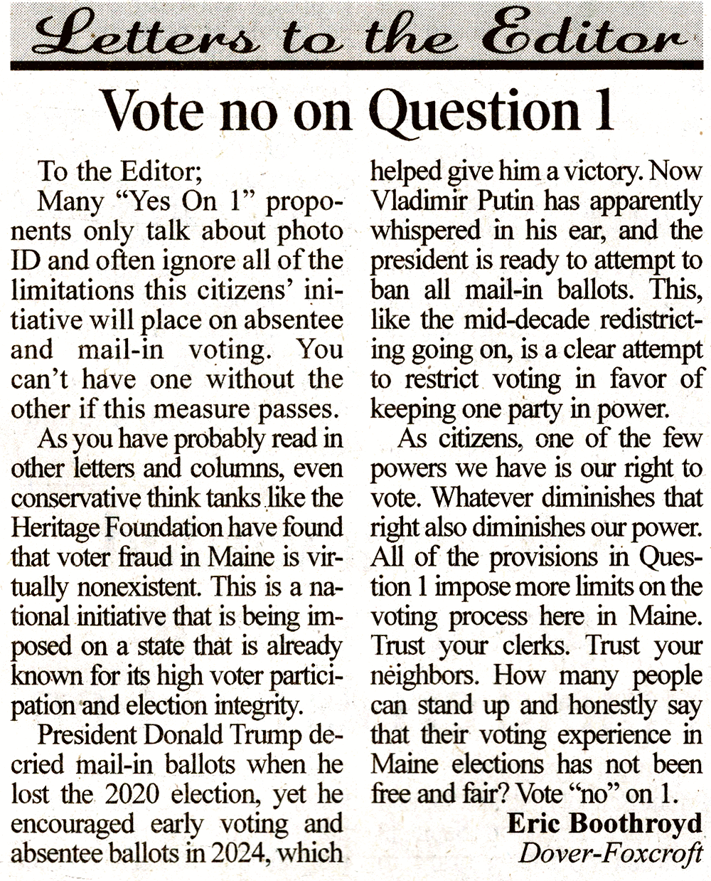 VoteNoOn1-Boothroyd LTE Sep 26, 2025