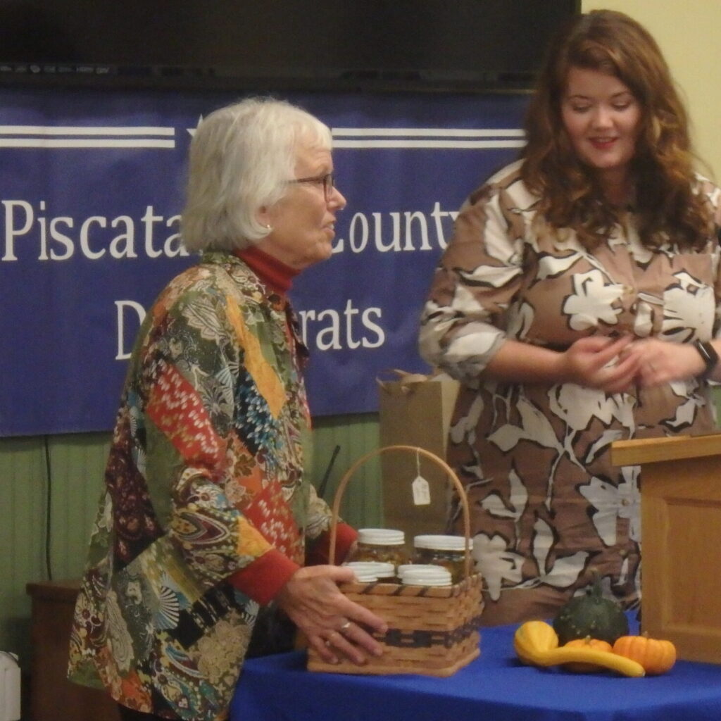 Andrea Thurlow and Senator Mattie Daughtry