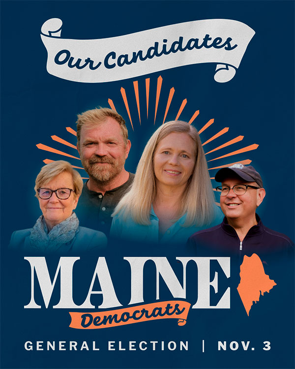 Maine Democratic Party Candidates 2026