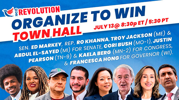 Organize to Win Town Hall